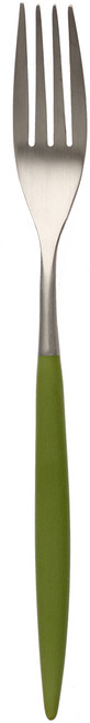까사무띠 아모르 무광 실버 디저트 포크, 그린, 1개
