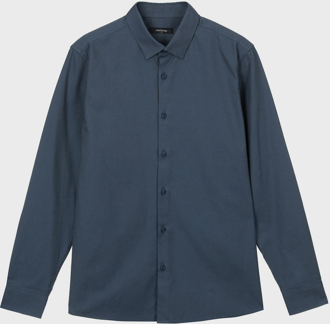 마인드브릿지 남성용 캐시미어 코튼혼방 플란넬 버튼다운 셔츠 MUWS71B1