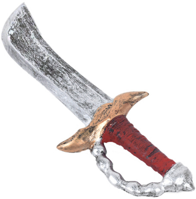 파티해 소형 스펀지 해적 칼, 랜덤 발송, 1개