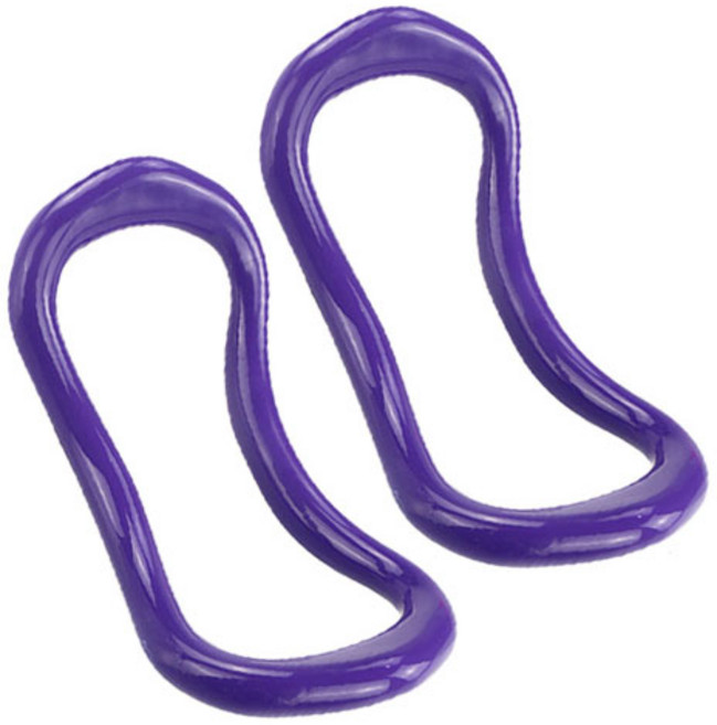 스포홀릭 하드타입 요가링, 퍼플, 2개