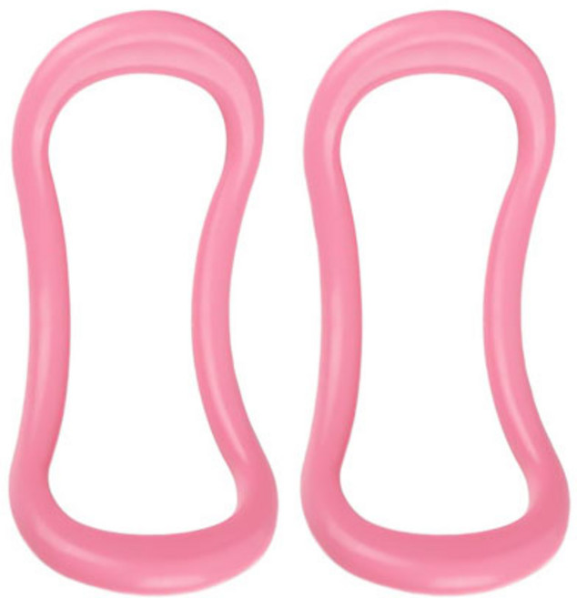 스포홀릭 하드타입 요가링, 핑크, 2개