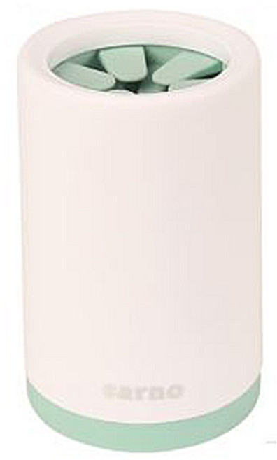 탁펫 파스텔 강아지 발 세척기, 민트, 1개