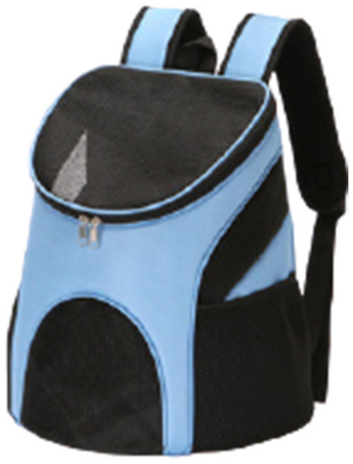 GUNU 반려동물 이동가방 통기성 백팩, 블루, 1개