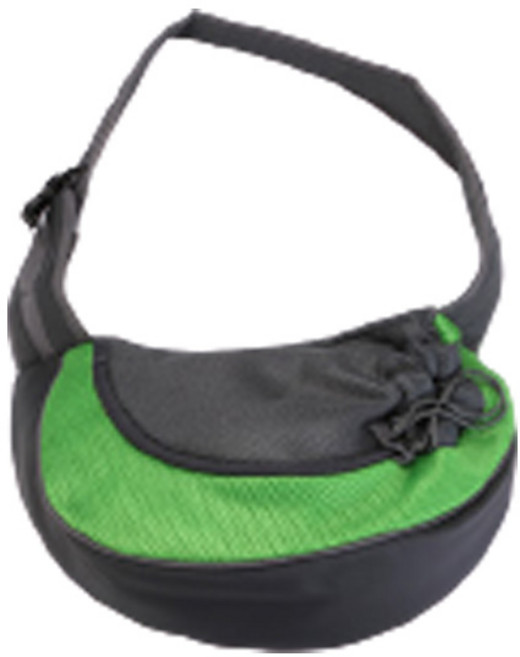 GUNU 반려동물 이동가방 통기성 백팩, 그린, 1개