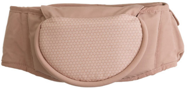 베베핏 이너포켓 라이트 힙시트, 샌드핑크