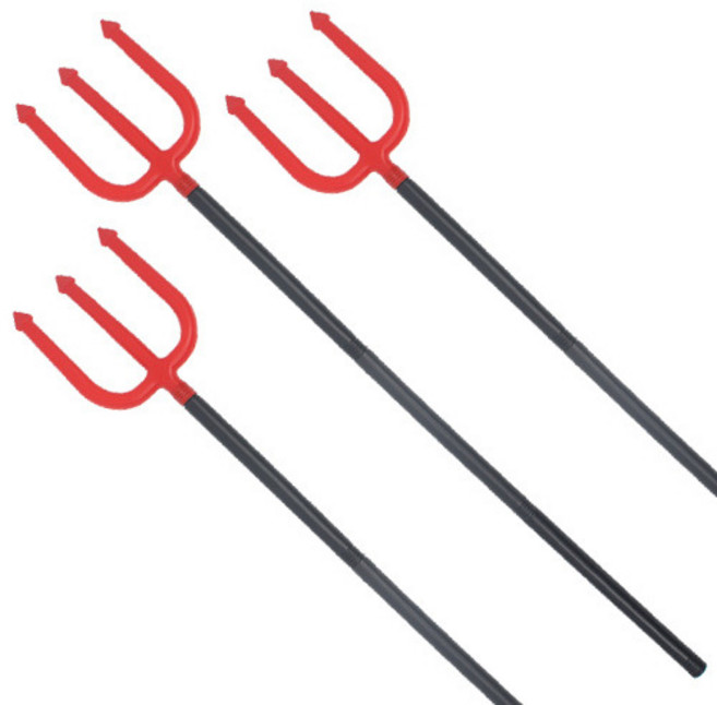 파티해 삼지창, 혼합색상, 3개