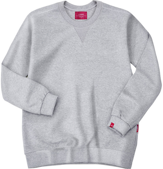 엘라모 남녀공용 3M 무지 맨투맨