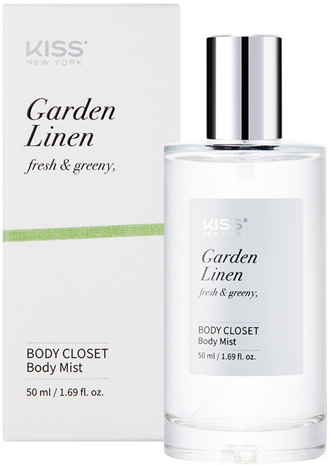 키스뉴욕 바디클로젯 바디미스트 가든 린넨, 50ml, 1개
