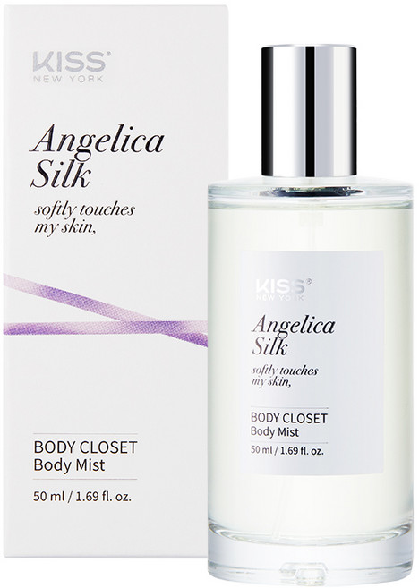 키스뉴욕 바디클로젯 바디미스트 안젤리카 실크, 50ml, 1개