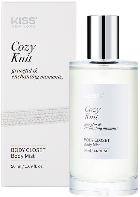 키스뉴욕 바디클로젯 바디미스트 코지 니트, 50ml, 1개