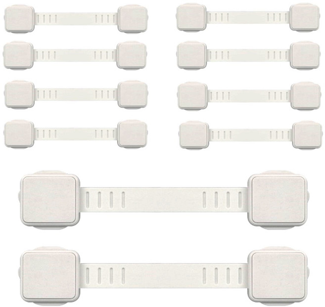 아가드 밴드형 이중 안전잠금장치, 10개