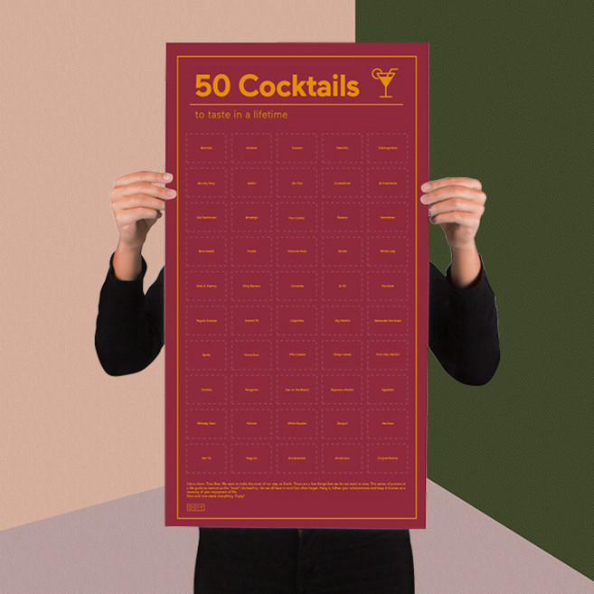 도이 살면서 한번은 마셔볼만한 칵테일 50 포스터