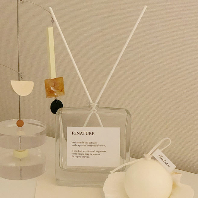 사각 오브제디퓨저 A TYPE, 블랙체리, 100ml, 1개