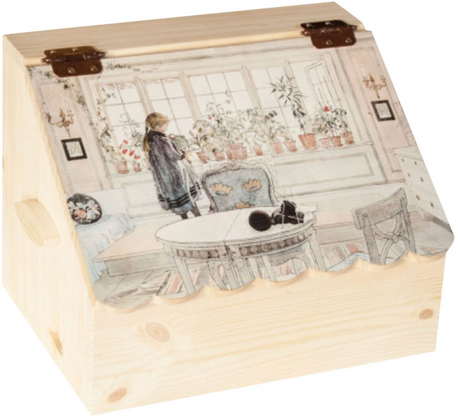 빈티지 원목 서랍 다용도 화장품정리함 소 Carl A, 1개, 브라운