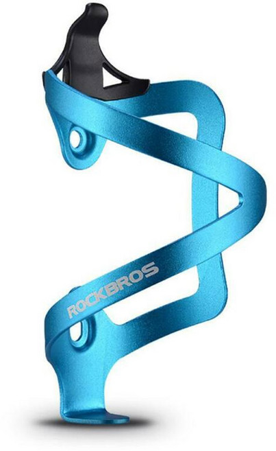 락브로스 자전거 알루미늄 물통 거치대, 블루, 1개