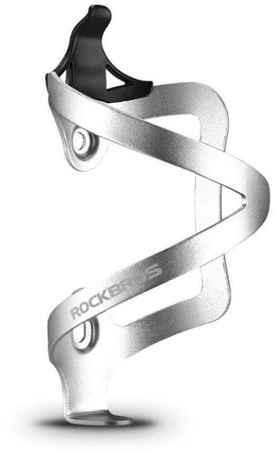 락브로스 자전거 알루미늄 경량 물통 거치대 단방향 2017-11B, 실버, 1개