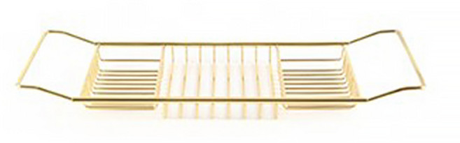 101도 스테인레스 욕조 트레이, 1개, 골드