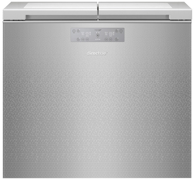 위니아 딤채 뚜껑형 김치냉장고 방문설치, 실버, EDL20EFWPSS