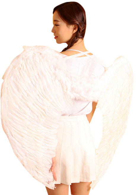 파티해 천사날개 파티소품, 화이트, 1개