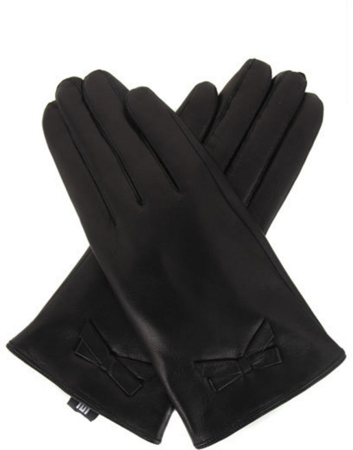 기라로쉬 여성용 작은리본 가죽장갑 HGVGW10055