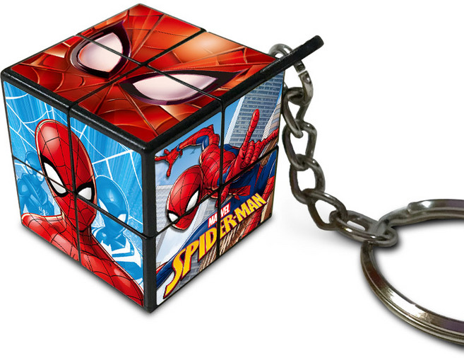 마블 스파이더맨 퍼즐 미니큐브 MC205, 혼합색상, 1개