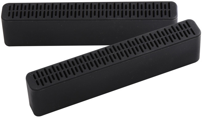 카템 차량용 시트 하단 송풍구커버 기아 니로/더뉴니로 세트 CT100, 리어송풍구, 블랙