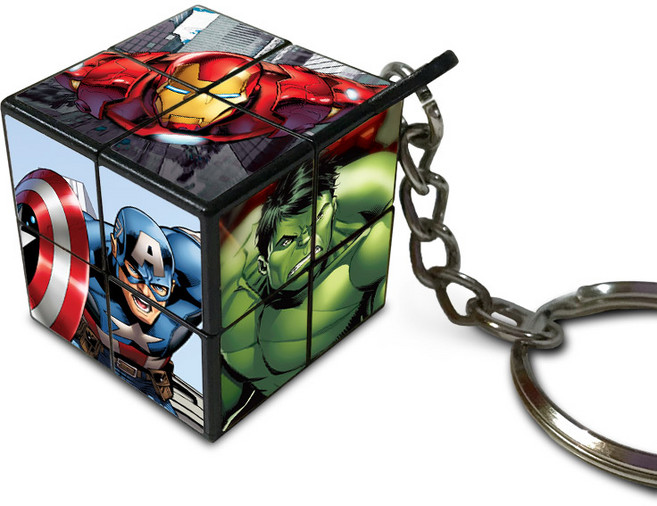 마블 어벤져스 퍼즐 미니큐브 MC204, 혼합색상, 1개