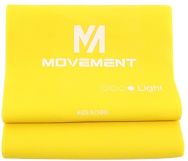 무브먼트 라텍스밴드, 옐로우, 1개