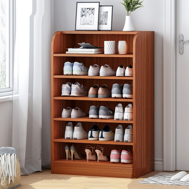 가팡 원목 신발장 7단 와이드형 63 x 30 x 100 cm, 우드