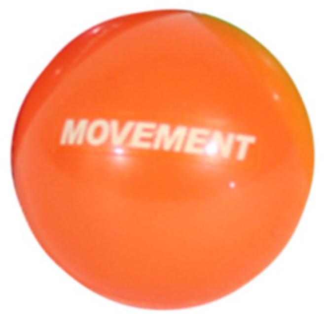 무브먼트 소프트 케어볼, 오렌지, 1개