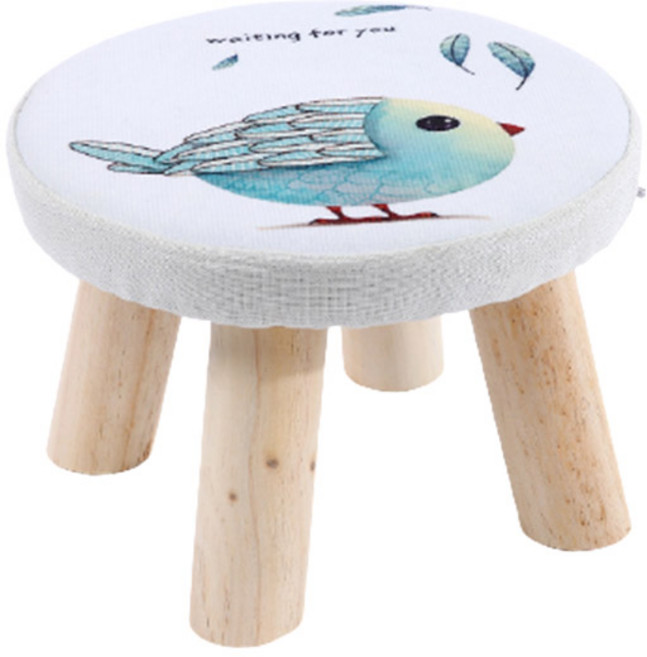 GUNU 미니 4다리 우드 의자 1p, 새