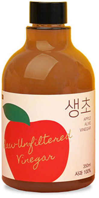 생생초 생초 사과 식초, 350ml, 1개
