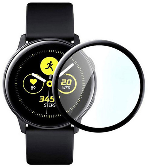 쵸미앤세븐 갤럭시워치 액티브2 3D 풀커버 강화필름 44mm, 혼합색상, 1개