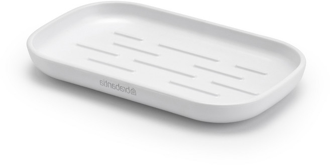 브라반티아 솝디쉬 비누대, 화이트, 1개