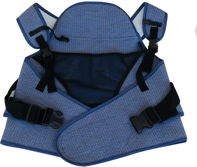 베이비꼬 아기띠형 순면 포대기, 네이비