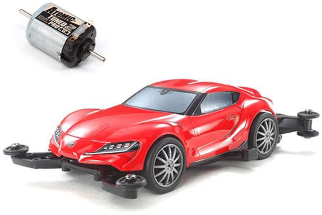 타미야 1/32 TOYOTA GR Supra MA 미니카 18655 + Atomic Tuned 2 Motor PRO 15489, 1세트