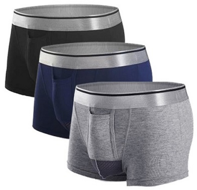 마른파이브 남성용 통기성 분리형 기능성 모달 드로즈 3종 세트