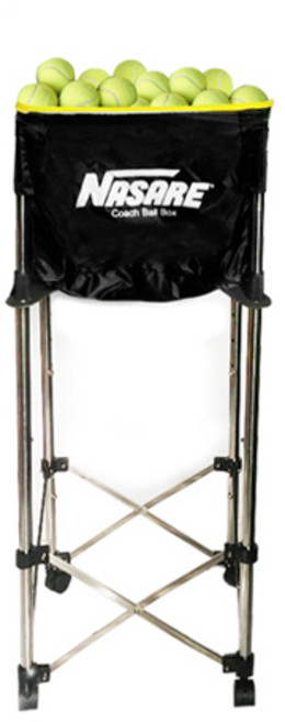 나사레 테니스 코치 볼박스, 블랙, 1개