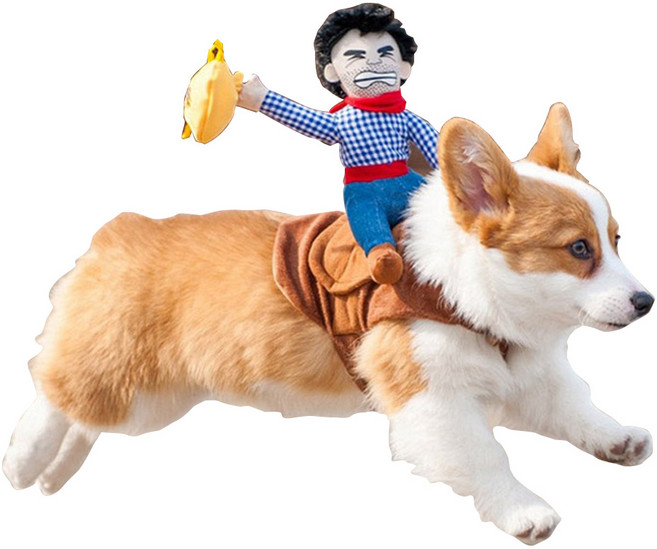 도그아이 강아지 달려 코스튬옷, 카우보이, 1개