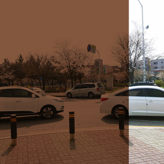 창문시트지 윈도우 쏠라필름, 브라운BR25, 100cm x 10m