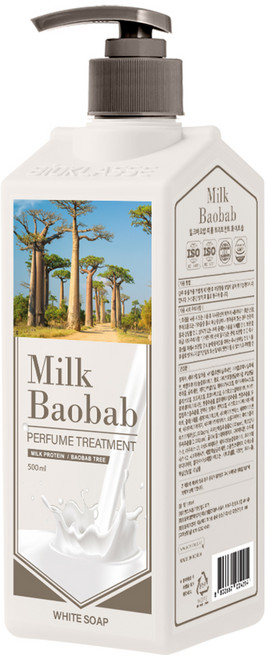 밀크바오밥 퍼퓸 화이트솝 헤어트리트먼트, 500ml, 1개