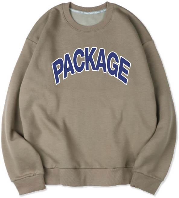 벤힛 남녀공용 빅사이즈 패키지 세미오버핏 소프트 기모 맨투맨