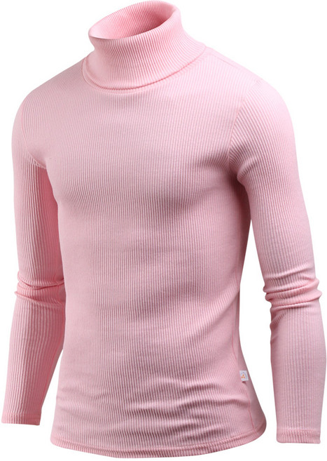 다꾸앙 남성용 슬렌더 골지 폴라티 _ts2876