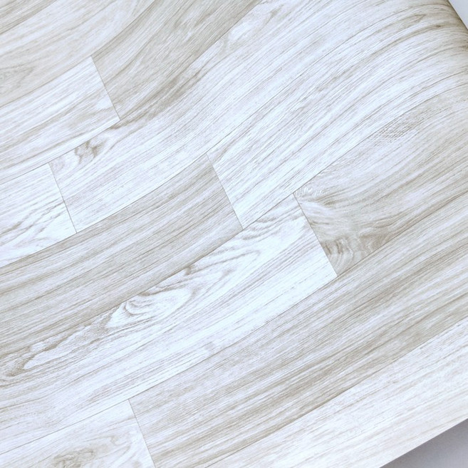 바닥 장판 우드패널 바닥용시트지, 화이트베이지, 100 x 100 cm