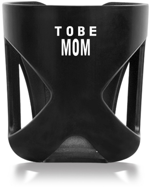 투비맘 유모차 컵홀더, 블랙, 1개