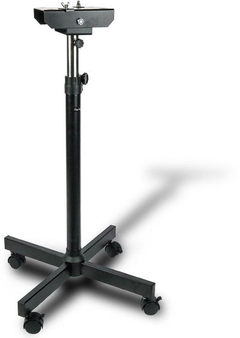 딩동펫 반려동물 에어탱크 드라이기 스탠드 거치대, 블랙, 1개