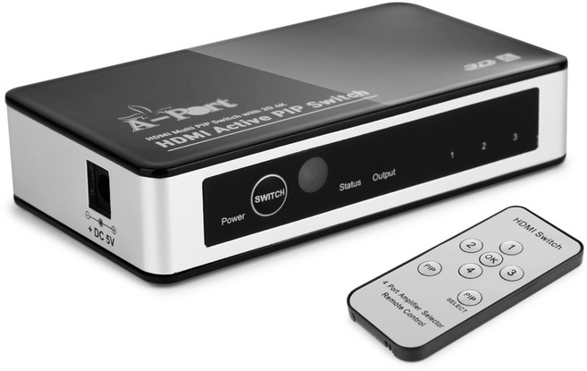 에이포트 4K HDMI 선택기 3:1, AP-PIP301, 1개