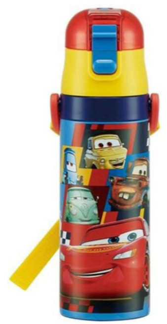 스케이터 카시리즈 어깨끈 원터치 스텐 보틀, 혼합색상, 470ml, 1개