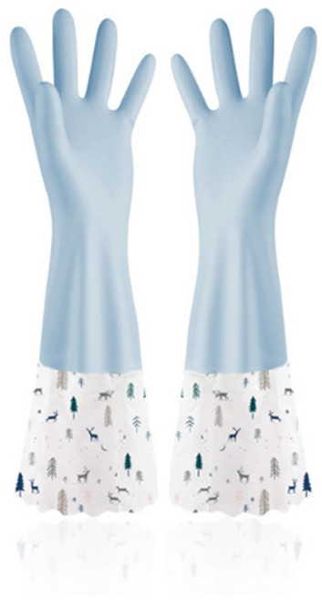 마켓감성 포근 주방 다용도 고무장갑 S, 타입8, 소(S), 5개