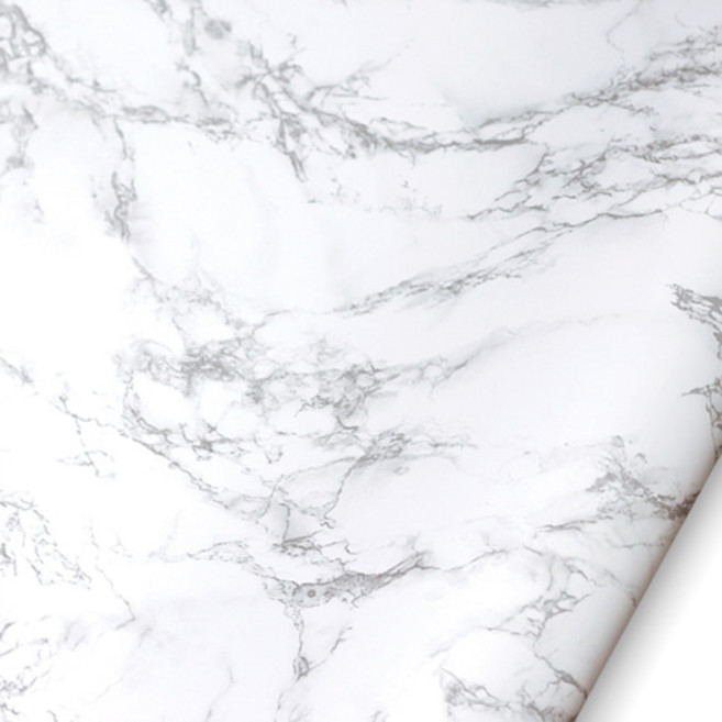 현대시트 무광대리석 인테리어필름, 나폴레옹화이트마블무광GEH153, 122cm x 3m